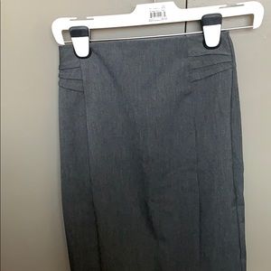 Express grey pencil skirt size 0